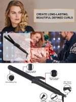 Special - Designed Electric Curling Iron for 25mm Curls – Negative Ion, Hair - Friendly