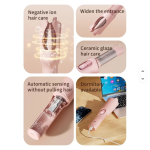 2025 New Model LCD USB-Charging 32MM Heating Egg Curl Curler – Wireless, portable, perfect for home use.