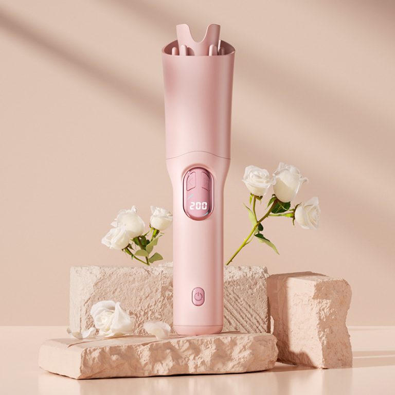 2025 New Model LCD USB-Charging 32MM Heating Egg Curl Curler – Wireless, portable, perfect for home use.