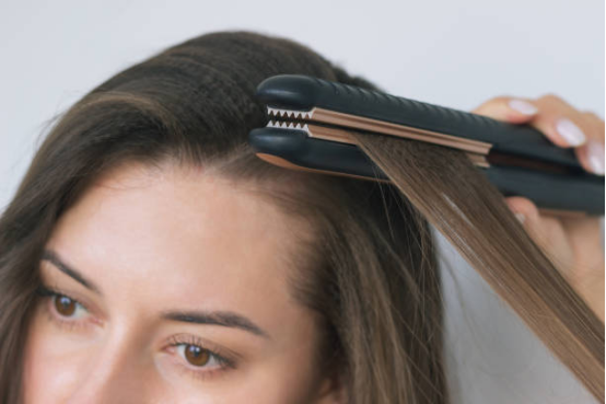 Curling Iron with Adjustable Temperature