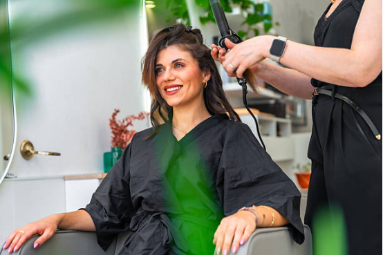 Curling Iron with Anti-Scald Design