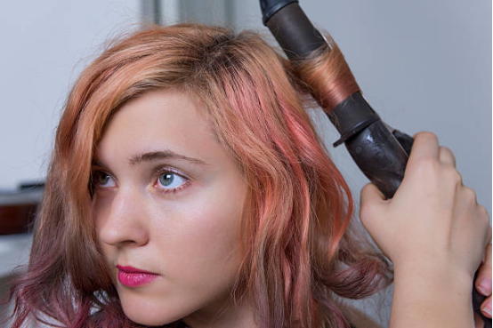 Curling Iron Ceramic Coated for Frizz-Free Hair