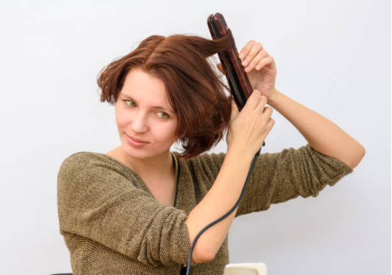 Curling Iron with Adjustable Temperature Settings