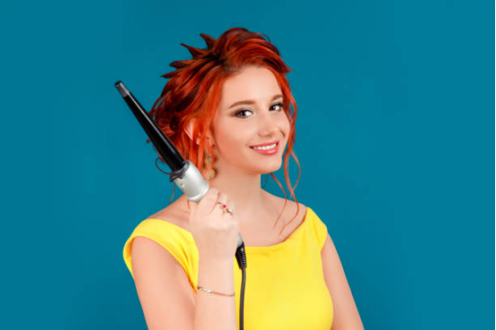 Curling Iron with Anti-Scald Technology